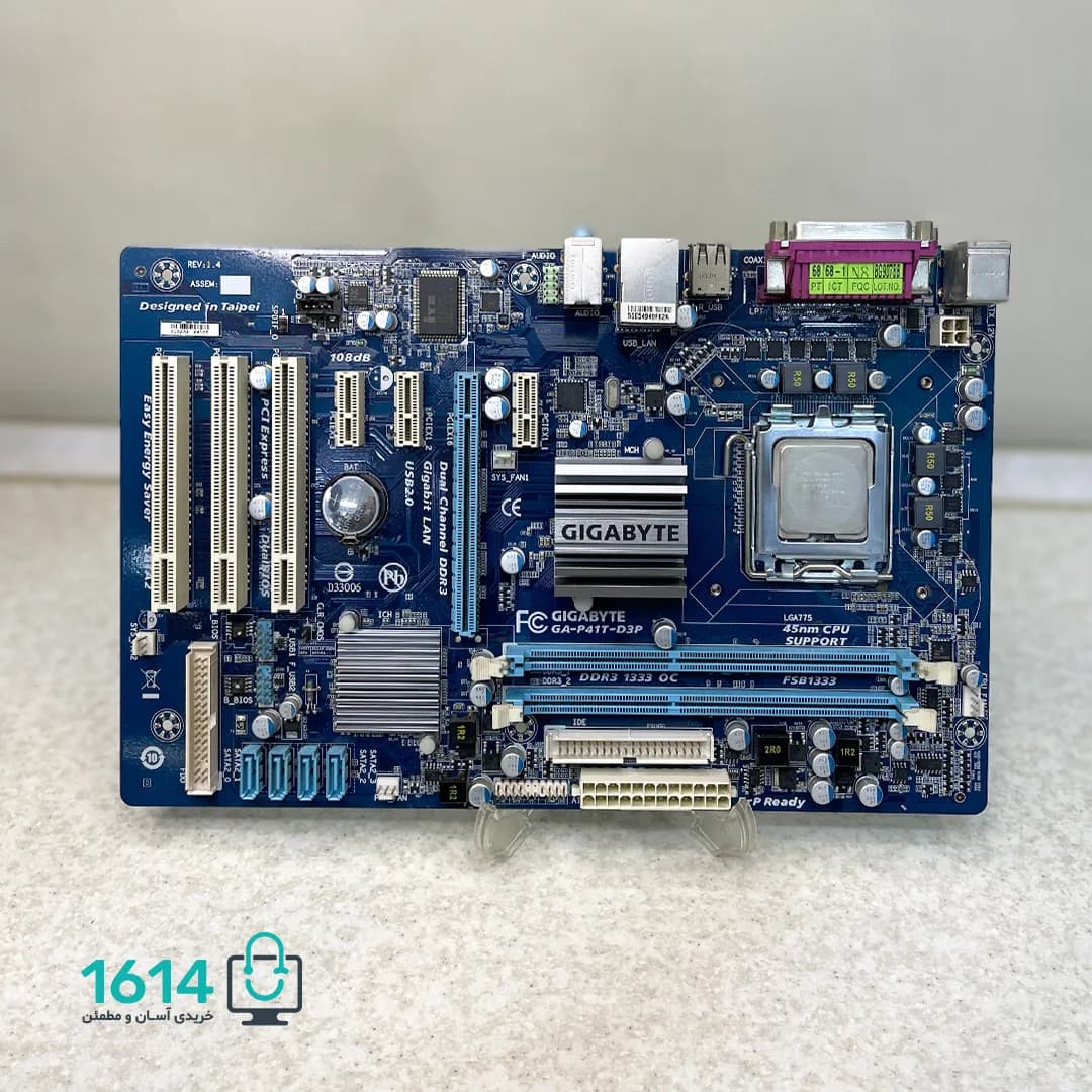 مادربرد کارکرده گیگابایت مدل GA-P41T-D3P DDR3