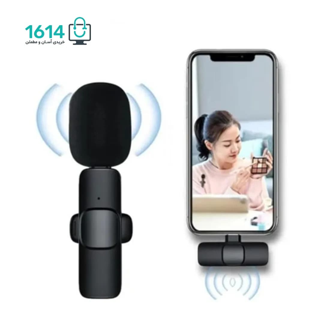 میکروفون بیسیم K11 Type-C Dual — تصویر ۶
