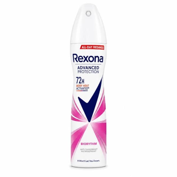 اسپری بدن رکسونا REXONA مدل BIORYTHM ADVANCED — تصویر ۳