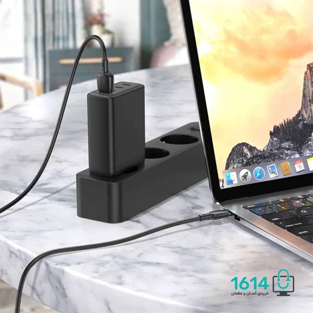 کابل شارژر تایپ سی بروفون مدل BX93 1M 100W — تصویر ۸