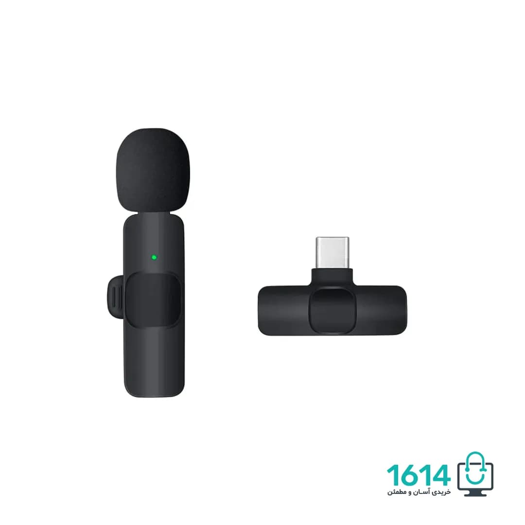 میکروفون بیسیم K8 Type-C + iPhone — تصویر ۶