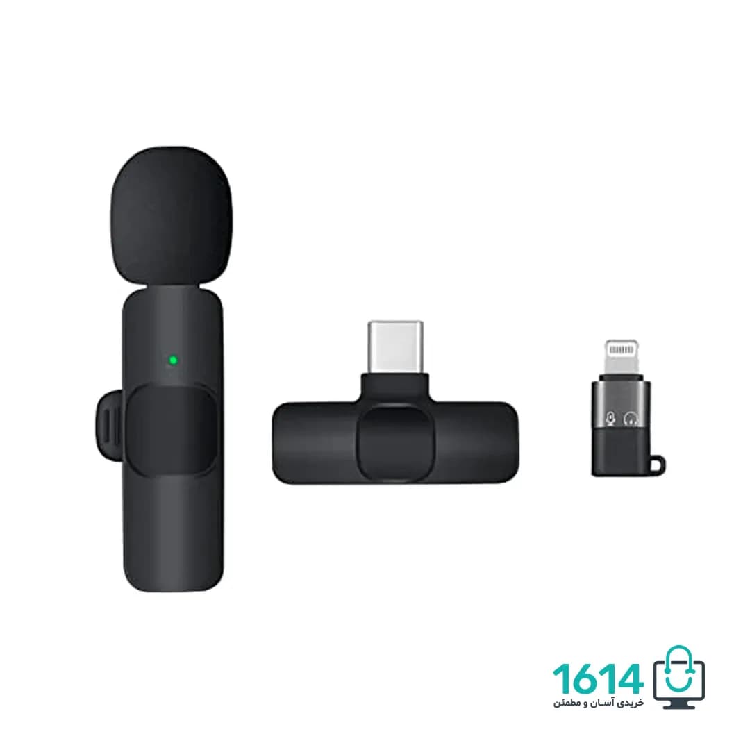 میکروفون بیسیم K8 Type-C + iPhone