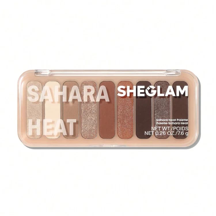 پالت سایه چشم 9 رنگ Sahara Heat شیگلم — تصویر ۵