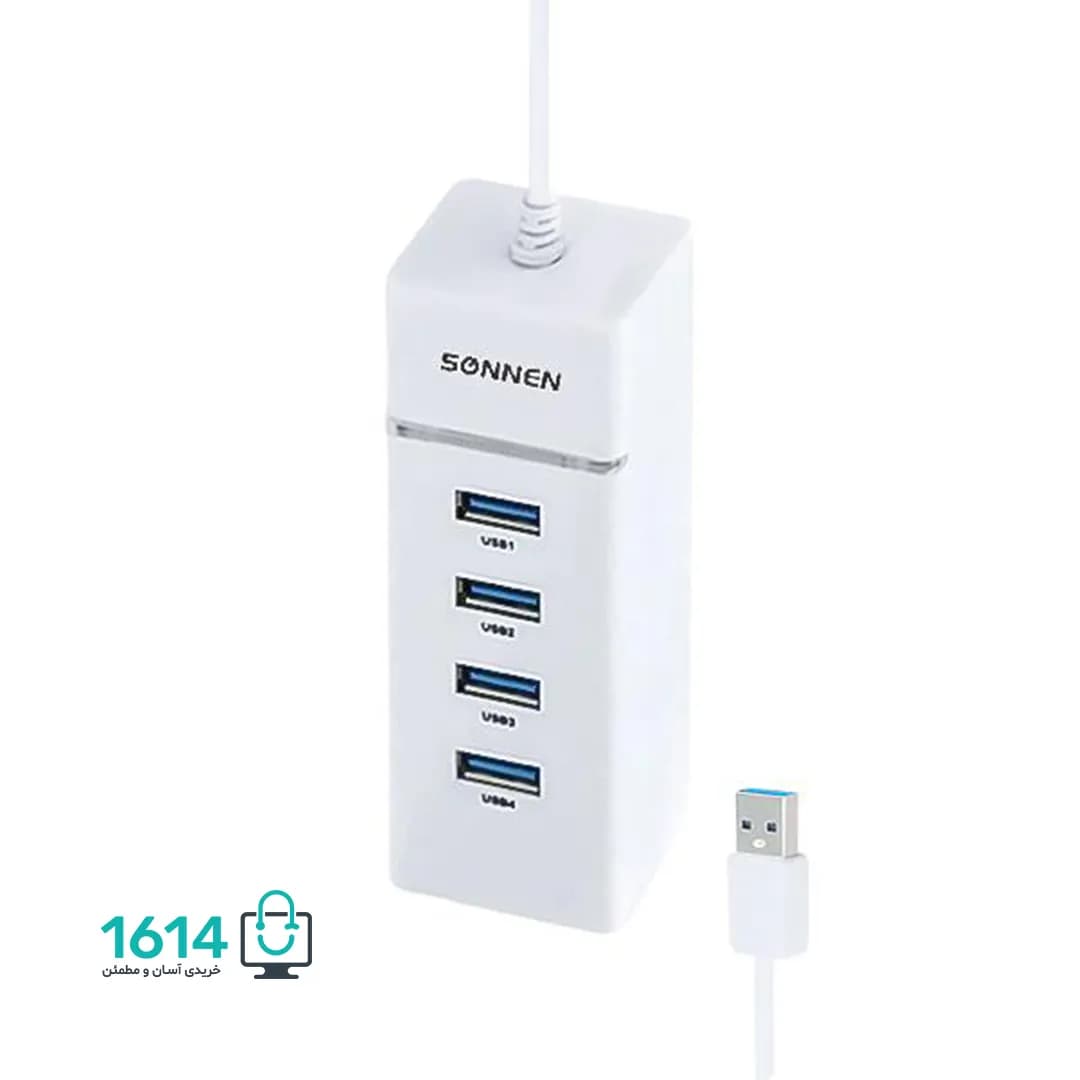 هاب یو اس بی Sonnen مدل USB 3.0 4Port — تصویر ۴