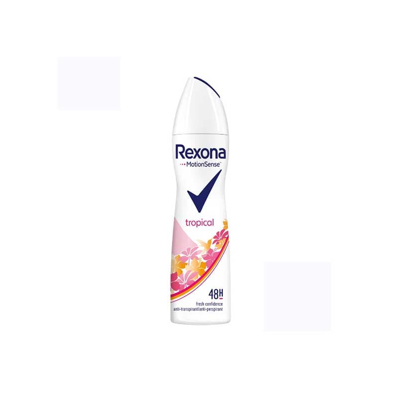 اسپری زنانه رکسونا Rexona مدل Tropical — تصویر ۱۱