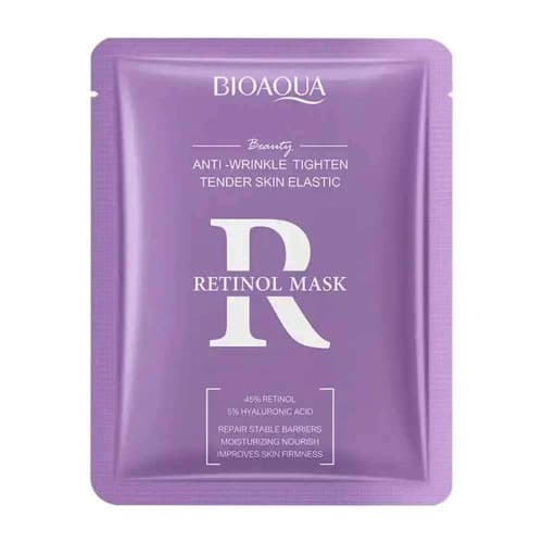ماسک ورقه ای صورت بیوآکوا BioAqua مدل Retinol