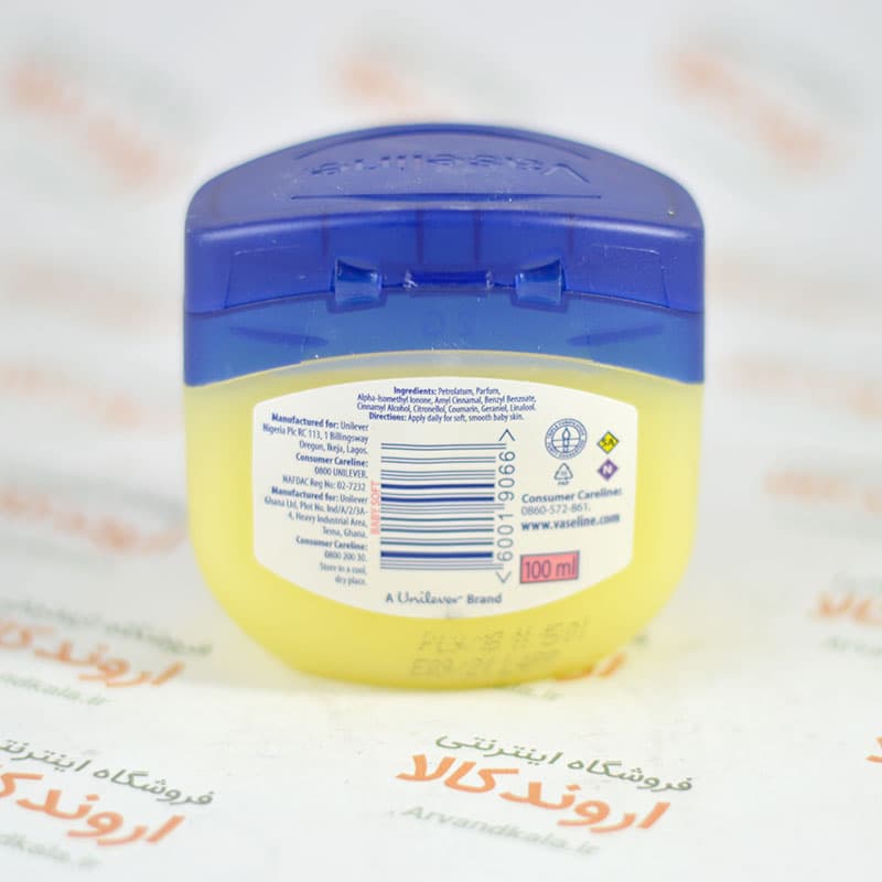 مرطوب کننده وازلین Vaseline مدل baby — تصویر ۳