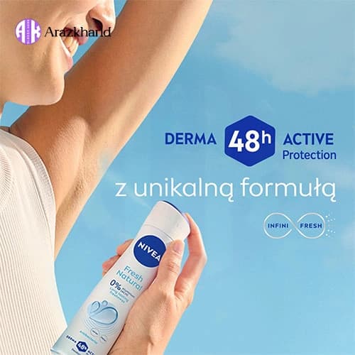 اسپری ضد تعریق نیوا Nivea مدل fresh natural — تصویر ۵