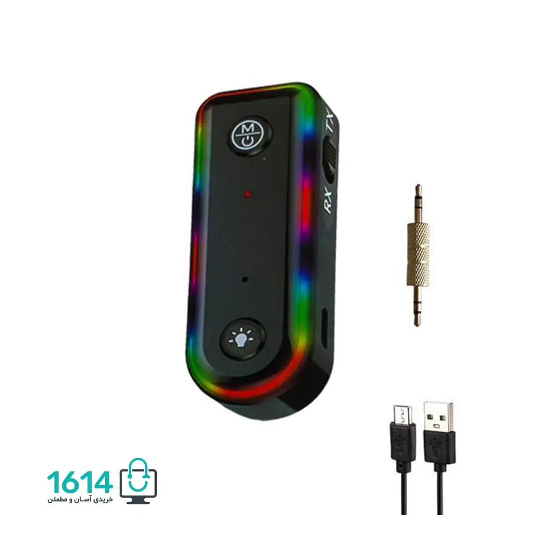 دانگل بلوتوث صدا مدل Q3 RGB RX_TX — تصویر ۳