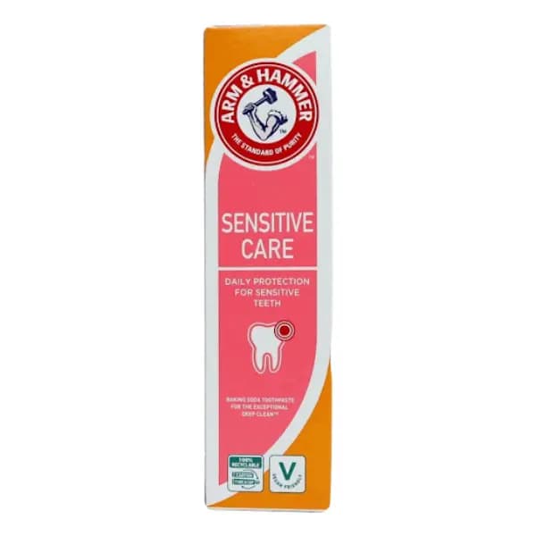 خمیر دندان آرم اند هامر Arm & Hammer مدل Sensitive Care — تصویر ۷