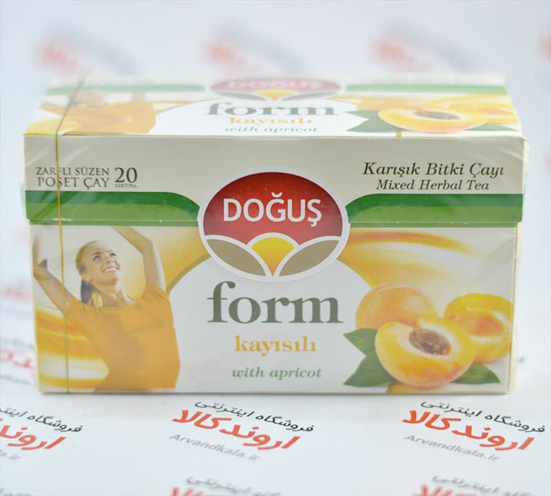 چای لاغری DOGUS با طعم زردآلو — تصویر ۲