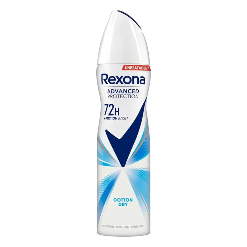 اسپری بدن زنانه رکسونا Rexona مدل Cotton Dry — تصویر ۴