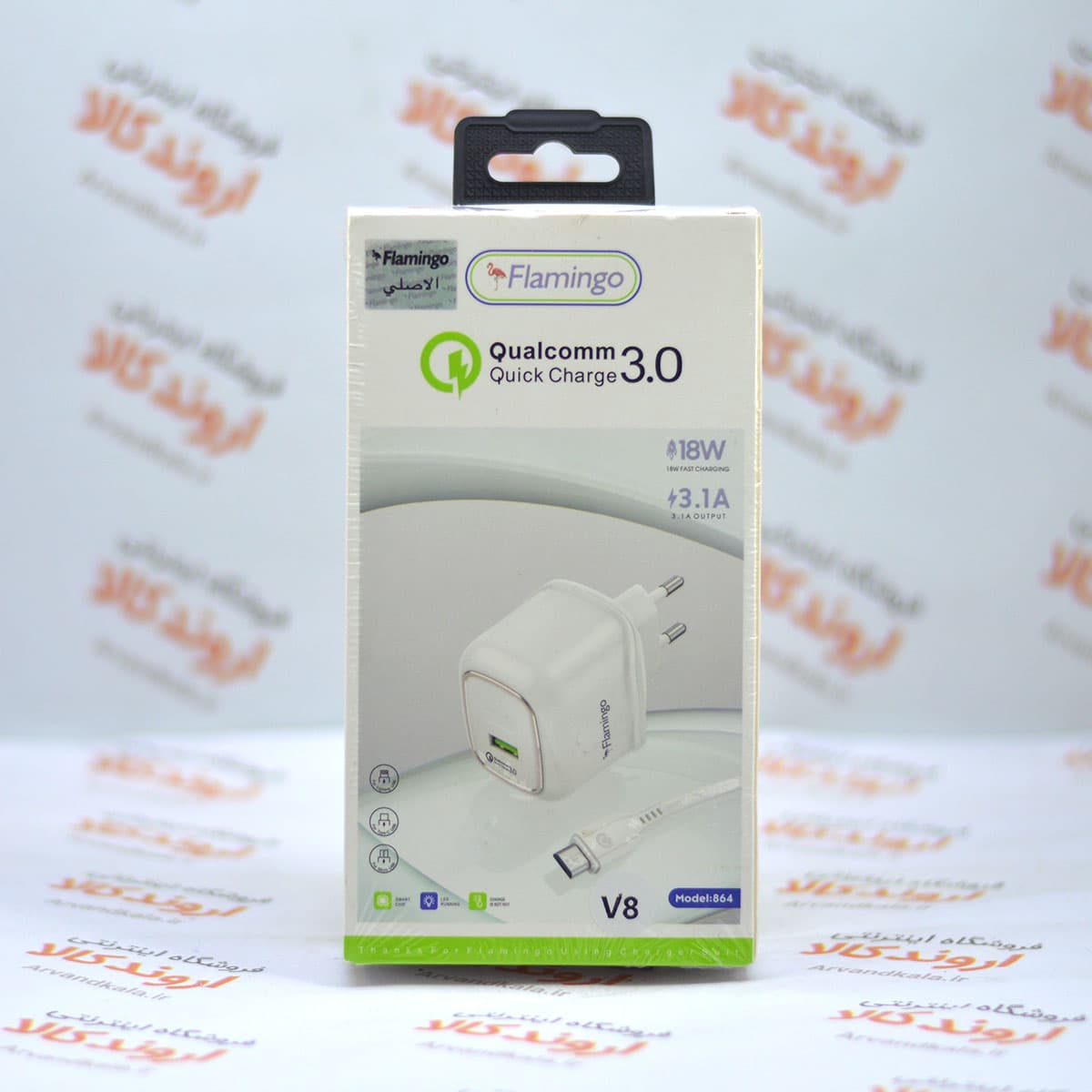 شارژر فلامینگو Flamingo مدل 864 (18w)