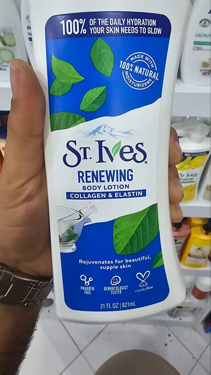 لوسیون بدن سینت ایوز ST.Ives مدل RENEWING (621ml) — تصویر ۶