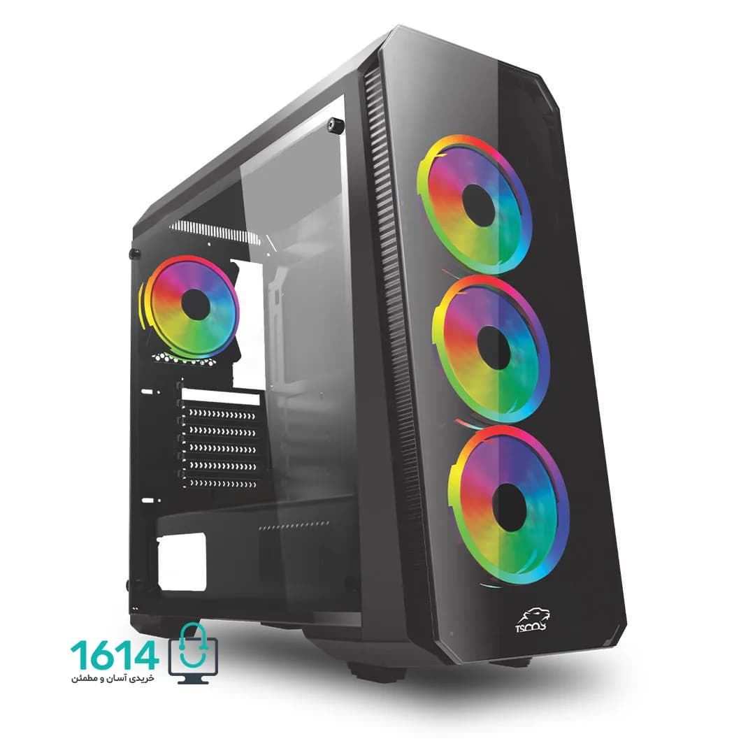 قاب کيس گيمينگ تسکو مدل GC-TA-4490 RGB — تصویر ۱۰