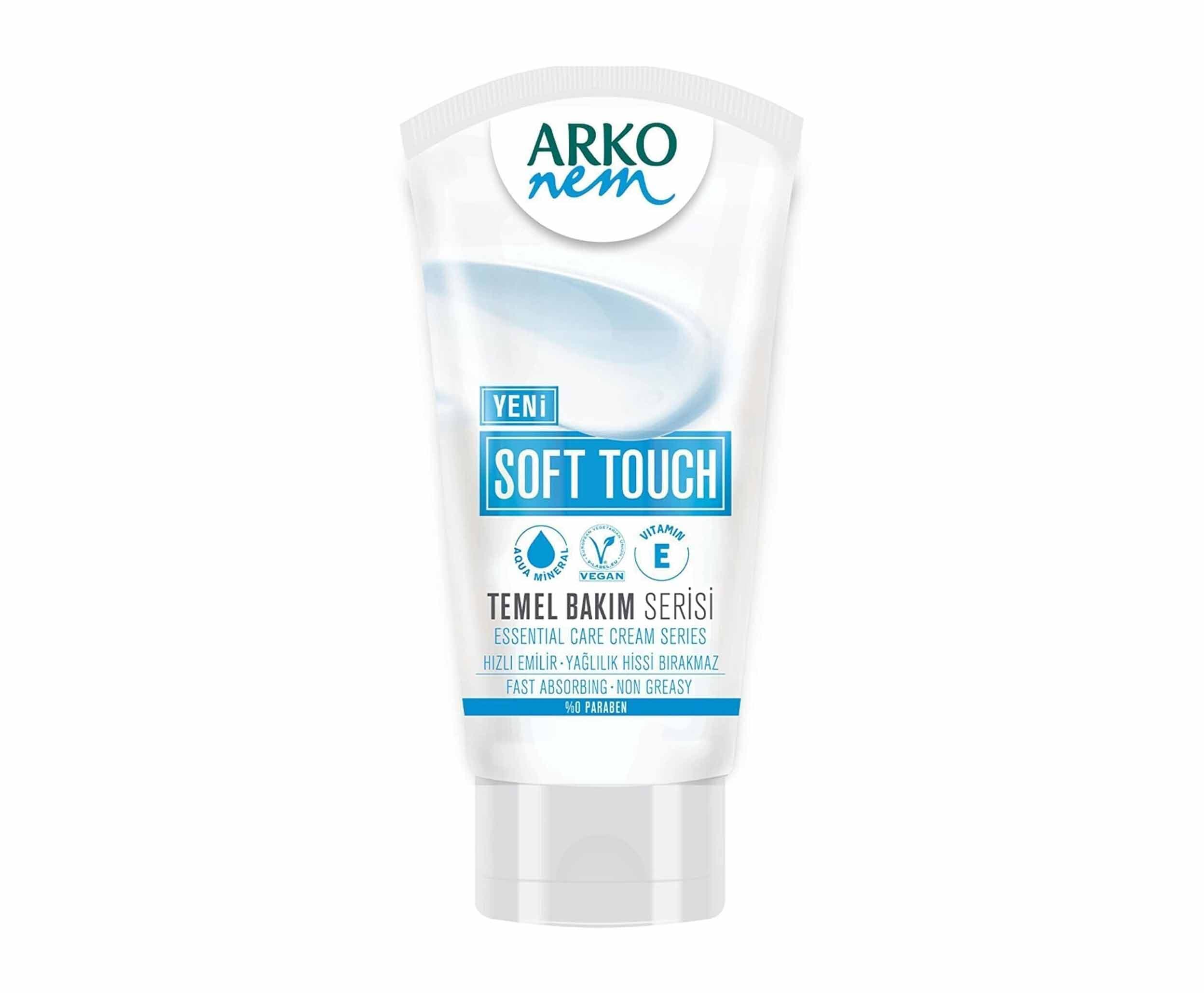 کرم مرطوب کننده آرکو نم مدل SOFT TOUCH حجم 60 میل