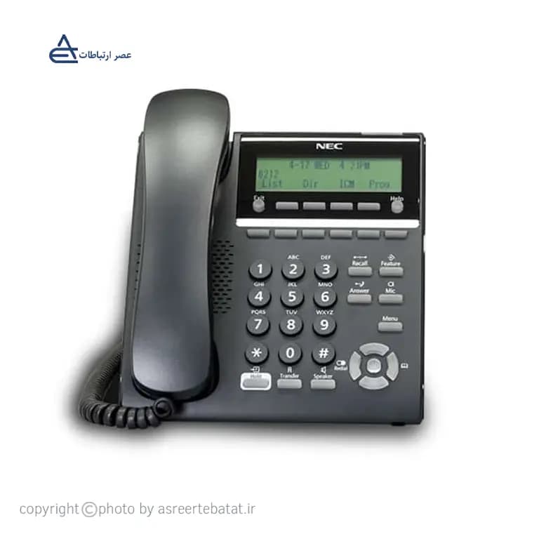 تلفن سانترال تحت شبکه ان ای سی (ITY-6D-1P(BK — تصویر ۲