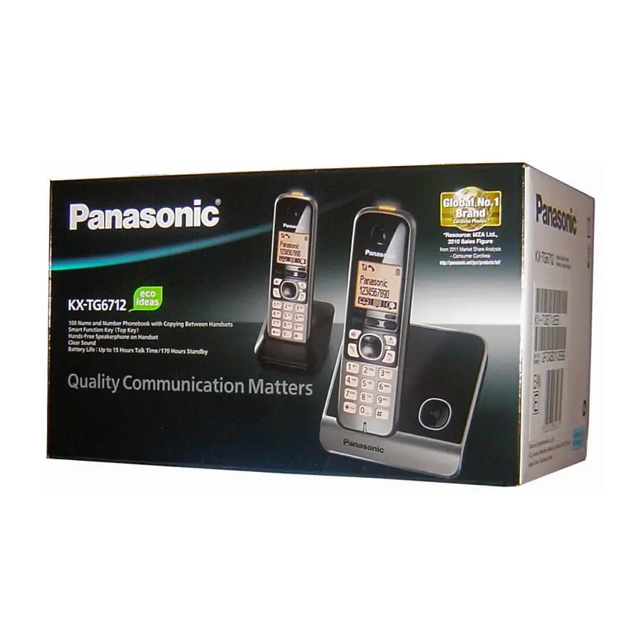 تلفن بی سیم پاناسونیک KX-TG6712 — تصویر ۱۰