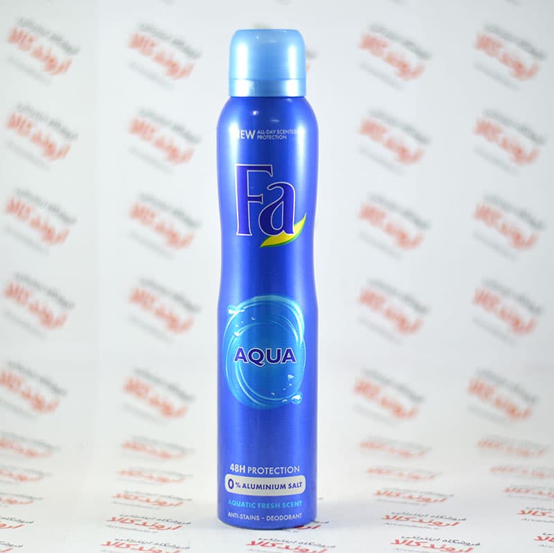 اسپری ضد تعریق فا Fa مدل (200ml)Aqua