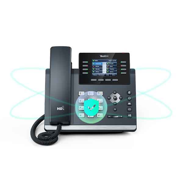 تلفن تحت شبکه یالینک SIP-T44W — تصویر ۱۱
