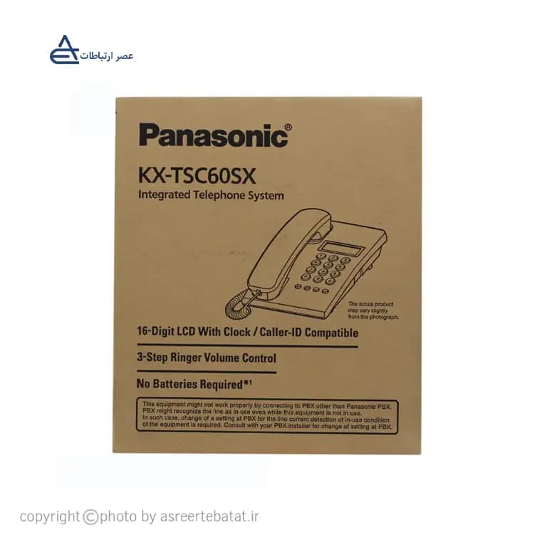 تلفن رومیزی پاناسونیک KX-TSC60 — تصویر ۵