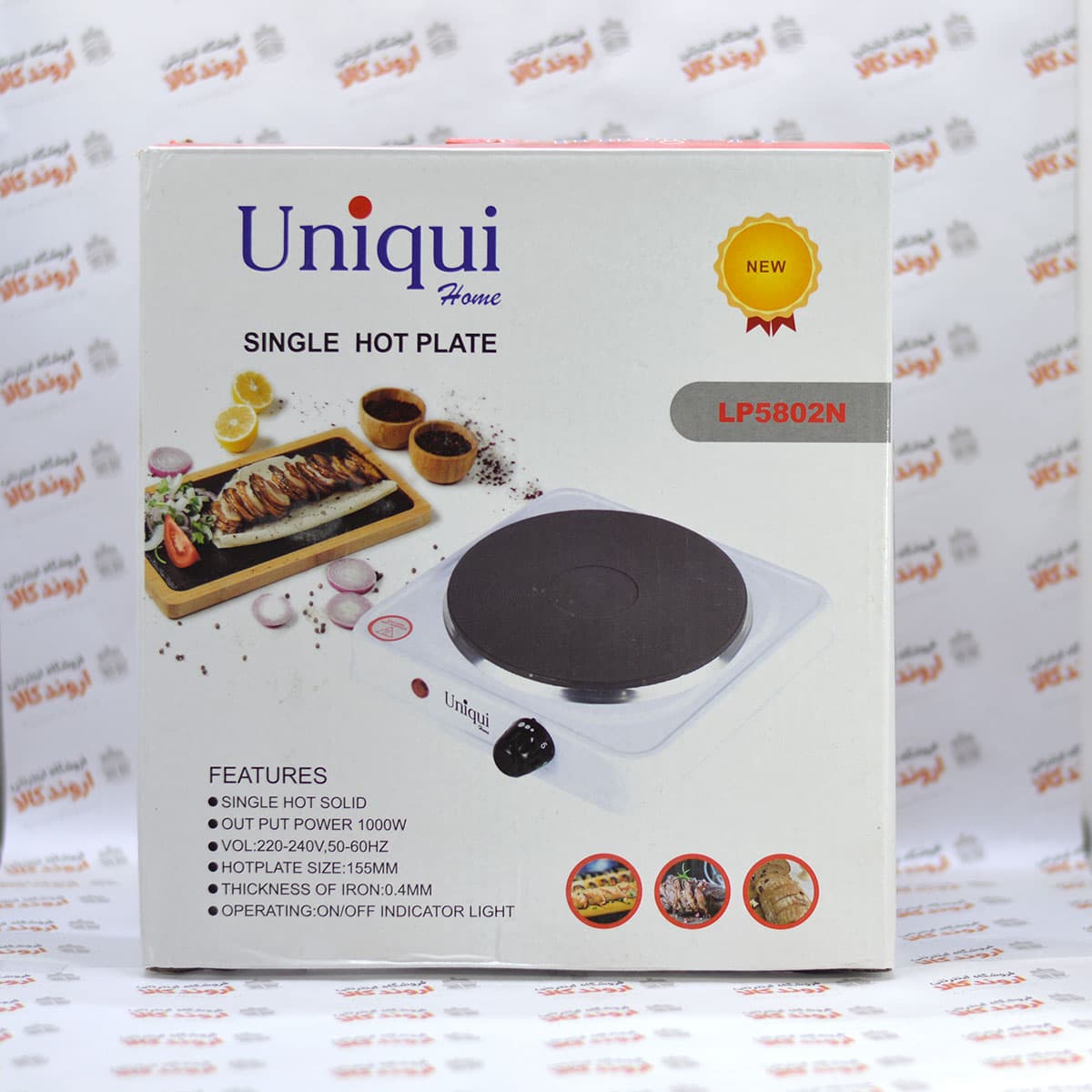 اجاق برقی تک شعله یونیک Uniqui