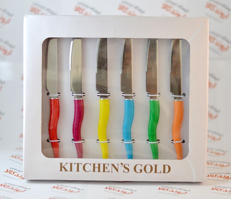 ست کارد میوه خوری KITCHEN’s Golden