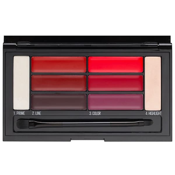پالت رژلب و کانتور لب Crimson Vixen میبلین — تصویر ۶