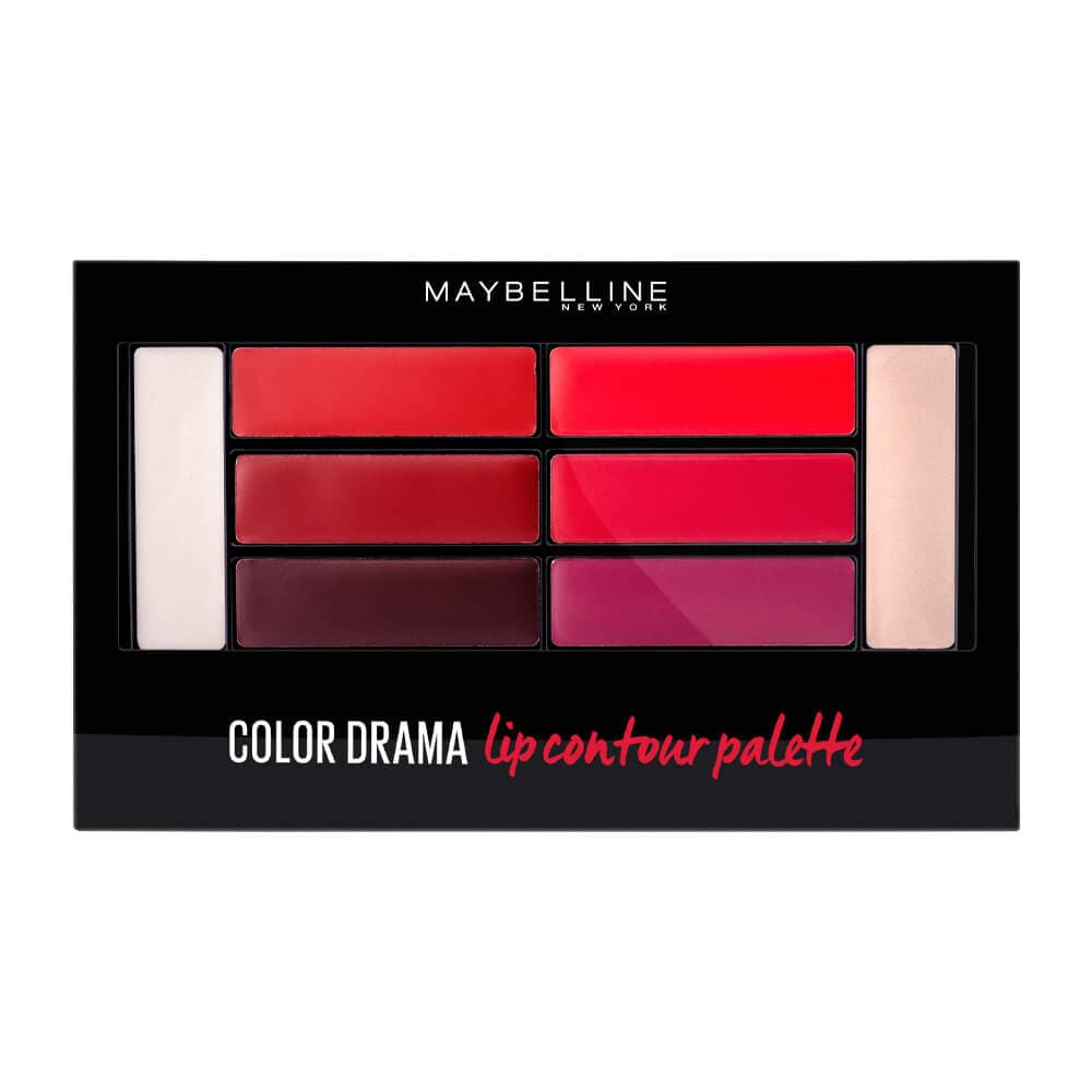 پالت رژلب و کانتور لب Crimson Vixen میبلین — تصویر ۵