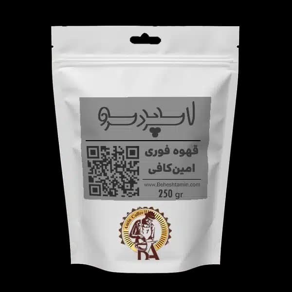 قهوه فوری اسپرسو امین کافی