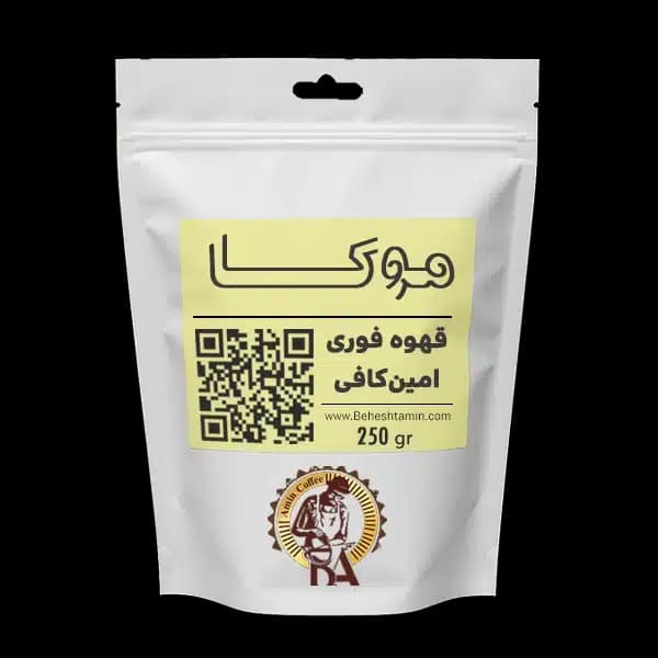پودر فوری موکا امین کافی