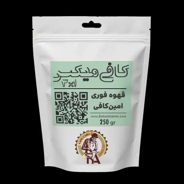 پودر فوری نسکافه 3 در 1 امین کافی