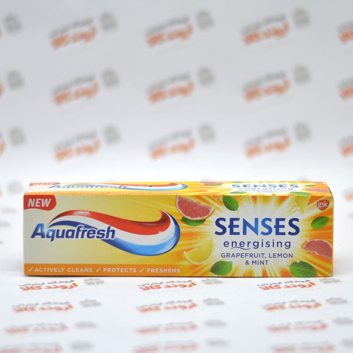 خمیر دندان آکوافرش Aquafresh مدل Senses Energising — تصویر ۴