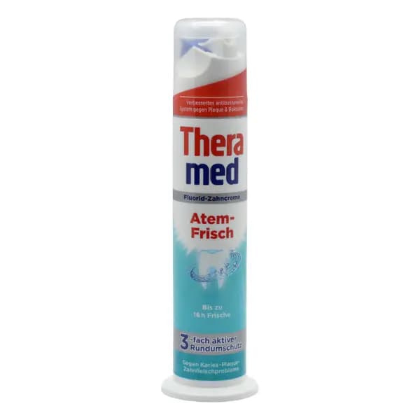 خمیر دندان پمپی ترا مد Theramed مدل Atem-Frisch — تصویر ۸