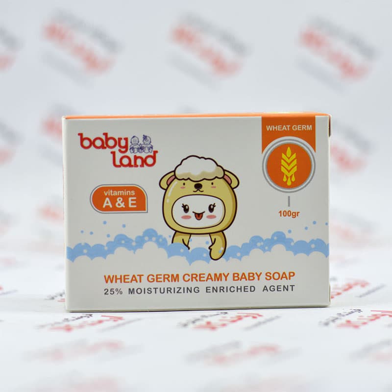 صابون بچه بی بی لند Baby Land مدل Wheat Germ — تصویر ۲