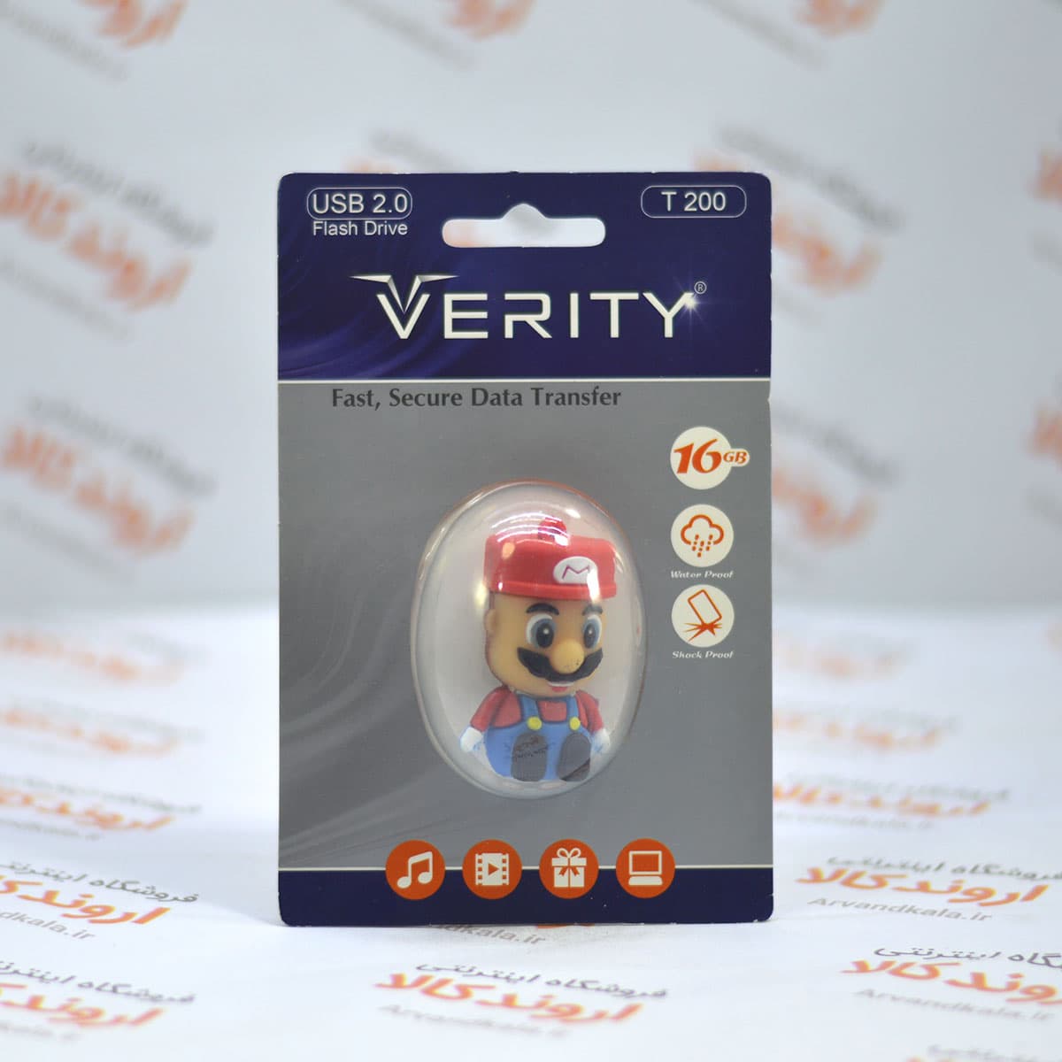 فلش مموری عروسکی وریتی verity ظرفیت 16 گیگابایت — تصویر ۳