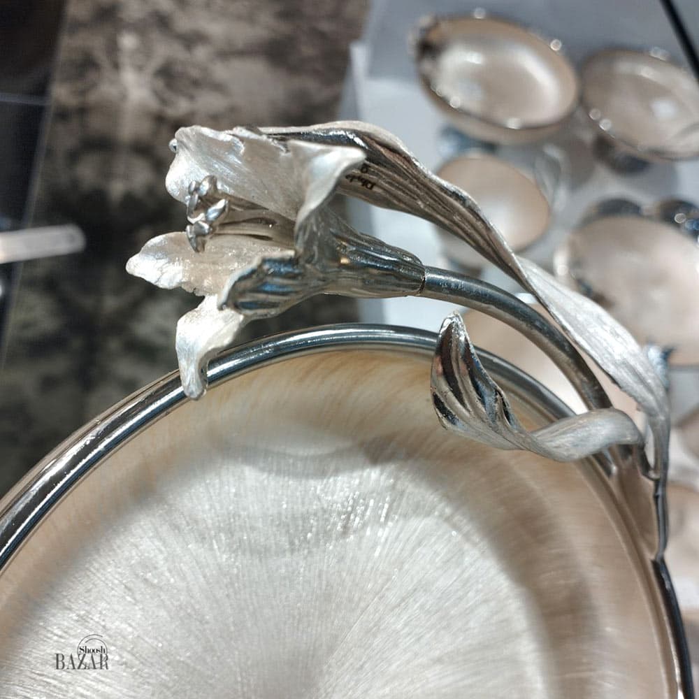 میوه خوری شیشه ای صدفی مدل لیلیوم کد 3230458 — تصویر ۸