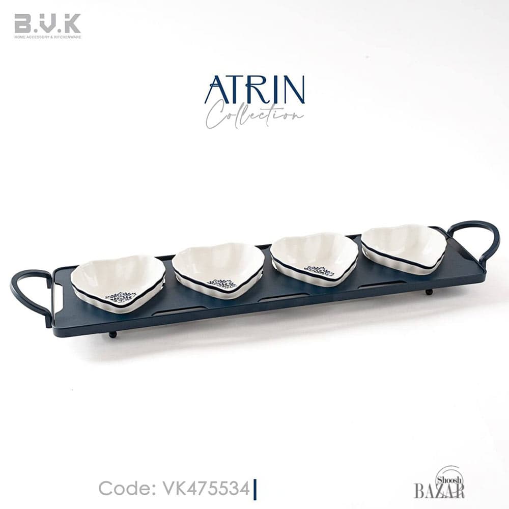 اردوخوری چهارخانه بی وی کی کد 475534 مدل آترین — تصویر ۲