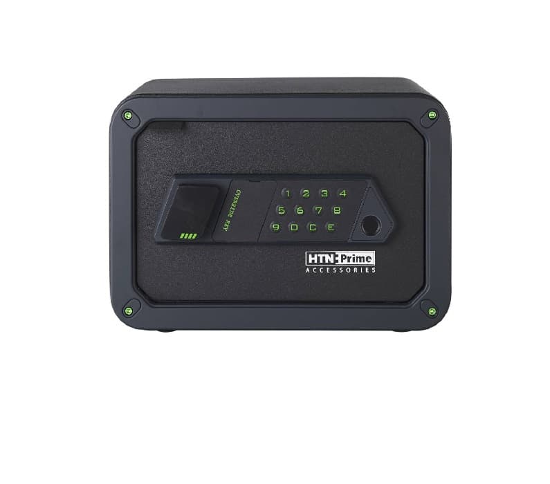 سیف باکس با قابلیت تنظیم و 9 اثر انگشت و 9 رمز عبور HTN کد HS028 — تصویر ۲