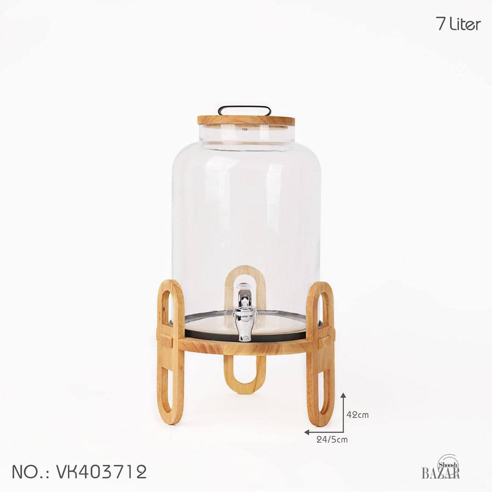 کلمن شیشه ای ساده بی وی کی کد 403712 — تصویر ۲