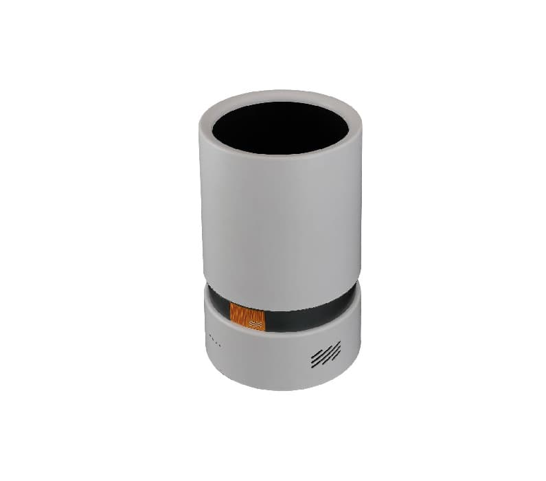 سطل زباله خودمکش 12 لیتری کیسه سفید بدون درب HTN کد HTD327-12L