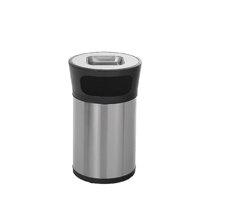 سطل زباله 15 لیتری + جا سیگاری HTN کد HTD232-15L