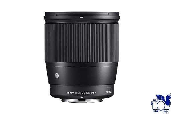 لنز دوربین سیگما 16mm F/1.4 DC DN EF-M برای کانن – Sigma 16mm F/1.4 DC DN EF-M for canon-گارانتی International