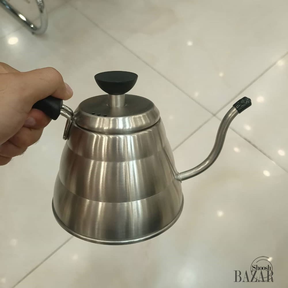 کتل یا کتری ساده باریستا استیل — تصویر ۳