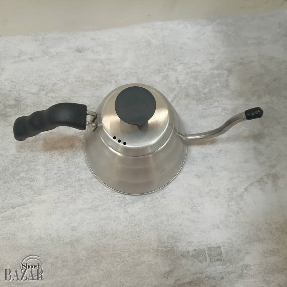 کتل یا کتری ساده باریستا استیل — تصویر ۴
