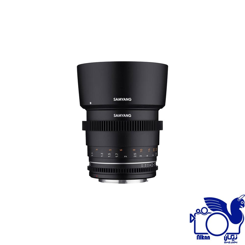 خرید و قیمت لنز SAMYANG VDSLR 85mm T1.5 Renewal برای دوربین کنون RF — تصویر ۲