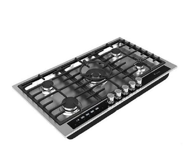 اجاق گاز رومیزی استیل 5 شعله داتیس مدل DS_535