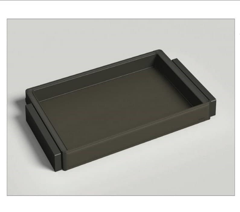 طبقه کشویی چرمی ریلی دارای آرام بند Leka Series سایز 90 یونی هوپر کد WS4173S.90