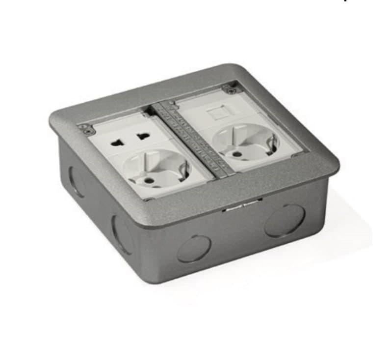 پریز دفنی FLOOR SOcket ملونی کد 10122 — تصویر ۲