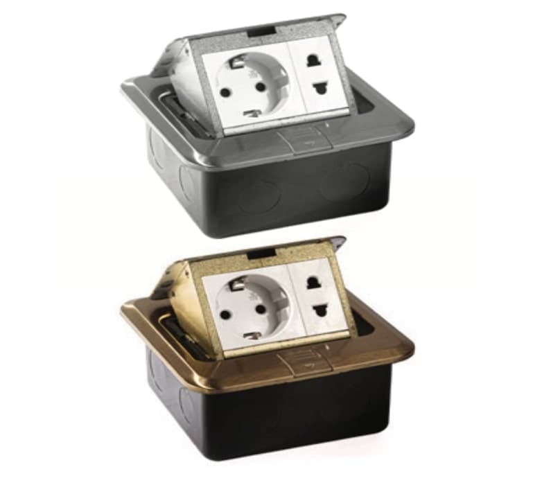 پریز دفنی FLOOR SOcket ملونی کد 10112 — تصویر ۲